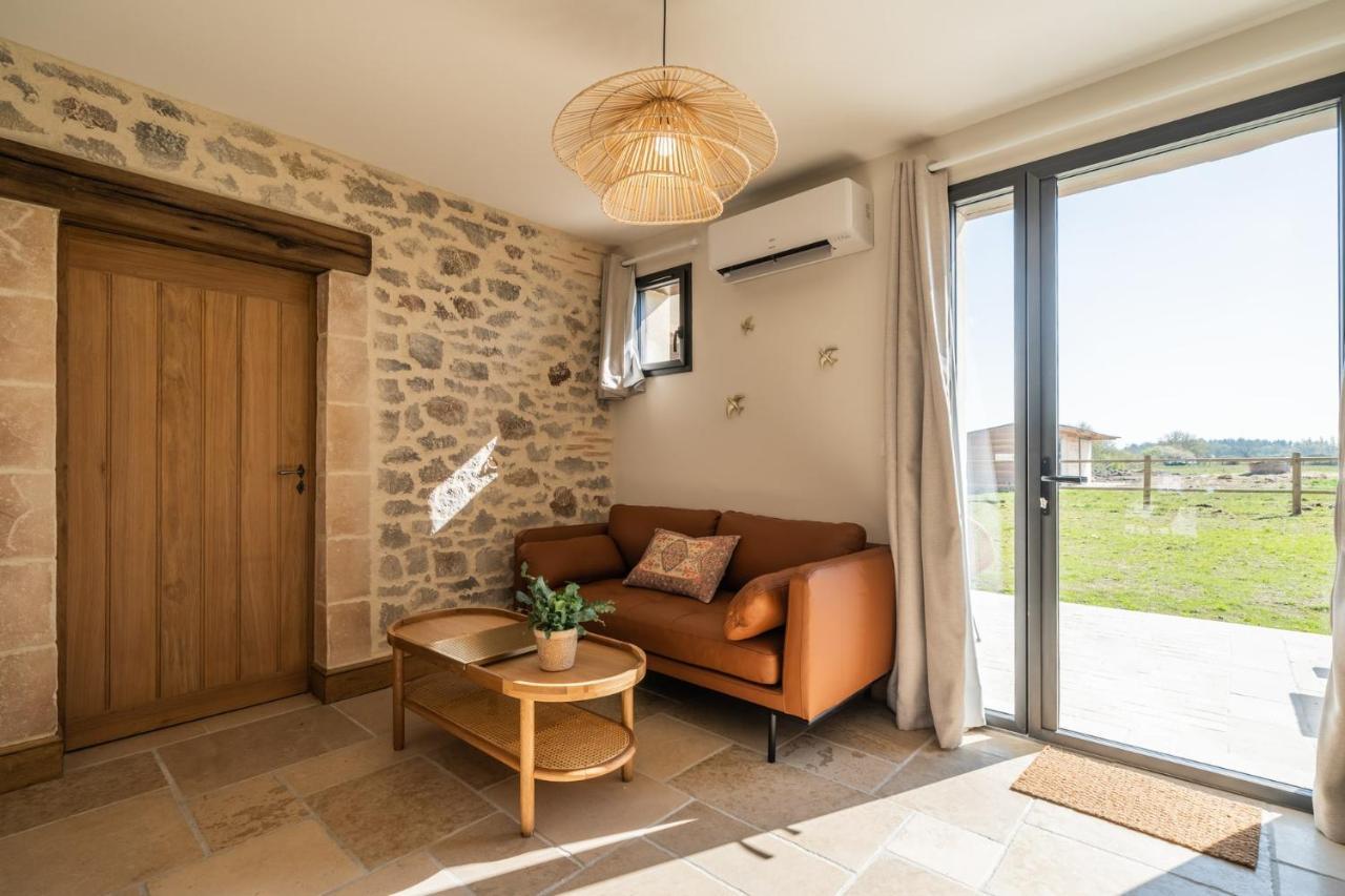 La Grange De Leonie, Chambres D'Hotes Avec Piscine Et Spa Mery-sur-Cher Экстерьер фото